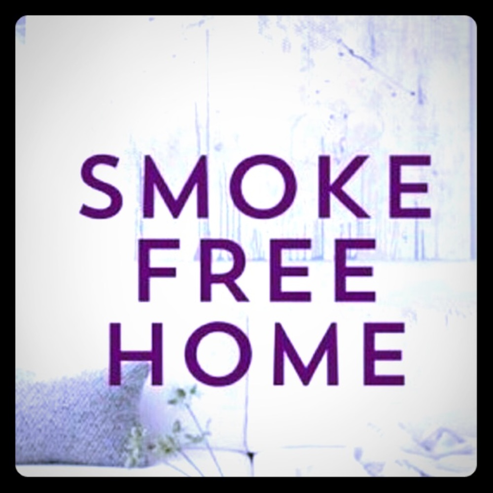 A smoke free environment /All items stored in bins